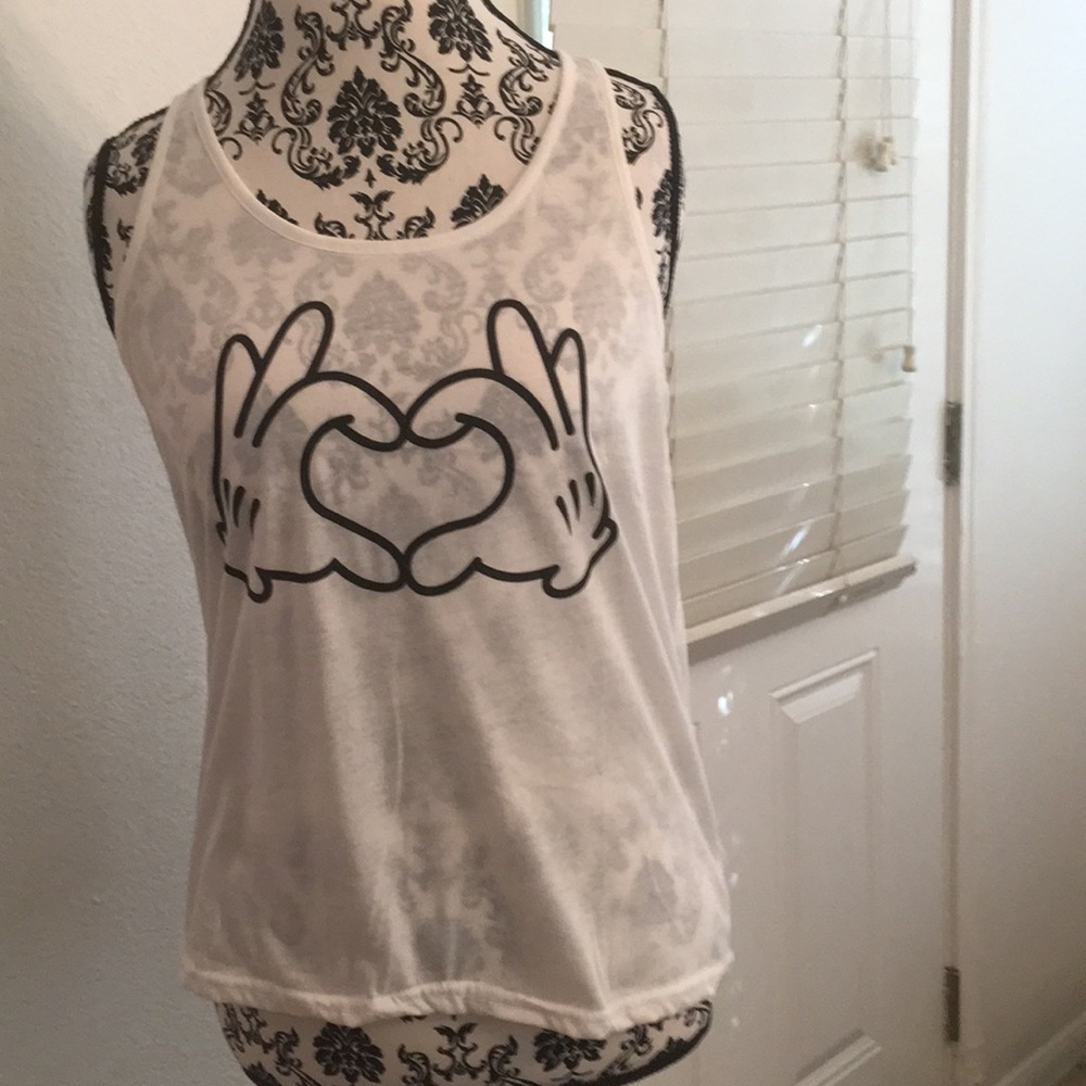 Printed T-Shirt Tank Top - Picture 1 of 3